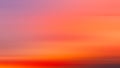 Colorful cloudy sky at sunset. Gradient color. Sky texture, abstract nature background motiom blur Royalty Free Stock Photo