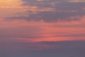 Colorful cloudy sky at sunset. Gradient color. Sky texture, abstract nature background. background of beautiful sky, colorful of s Royalty Free Stock Photo
