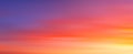 Colorful cloudy sky at sunset. Gradient color. Sky texture, abstract nature background motiom blur Royalty Free Stock Photo