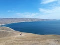 Colorful coast of Crimea, near the city of Feodosia