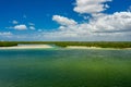 Colorful coastal scene Naples Florida