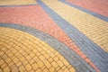 Colorful Cobblestones Pavement