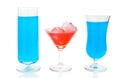 Colorful cocktails Royalty Free Stock Photo