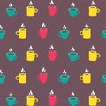 Colorful Coffee Mug Background