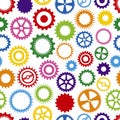 Colorful Cog Background