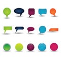 Colorful collection of Chat-box