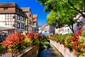 Colorful Colmar town,Alsace,France. Royalty Free Stock Photo