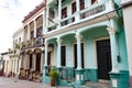 Colorful colonial architectur, Santiago de Cuba