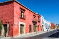 Colorful Colonial Street