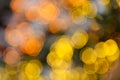 Colorful color lights bokeh blur background, Chrismas Royalty Free Stock Photo