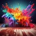 Colorful colorsplash wallpaper and background