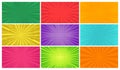 Colorful comic book background in pop art style Royalty Free Stock Photo