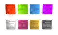 Colorful Computer api interface icon isolated on white background. Application programming interface API technology Royalty Free Stock Photo