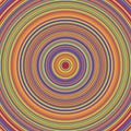 colorful concentric circles sharing the same center creating bold geometric patternsy