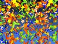 Colorful confetti background