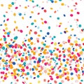 colorful confetti seamless pattern background AI generated Royalty Free Stock Photo