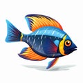 Colorful coral reef fish dead fish vector jumping trout silhouette glo fish colors red fish aquarium travel