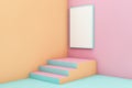 colorful corner mockup