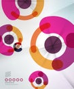 Colorful corporate abstract design templates