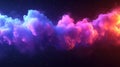Colorful Nebula Cloud in Space Royalty Free Stock Photo