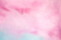 Colorful cotton candy in soft color for background