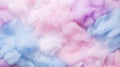 Colorful cotton candy in soft pastel color background. Generative AI Royalty Free Stock Photo