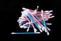 Colorful Cotton swabs Royalty Free Stock Photo