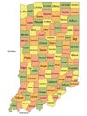 Indiana County Map