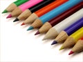 Colorful crayons Royalty Free Stock Photo