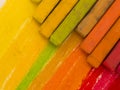 Colorful crayons Royalty Free Stock Photo