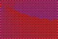 Texture with number 17 in circle with a grid of lines, background, purple and red oddity, mathematics, Royalty Free Stock Photo