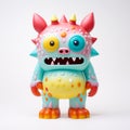 Colorful Creature Toy With Articulation - Inspired By Liam Wong And Minjae Lee