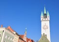 Tower in Straubing, Bavaria Royalty Free Stock Photo