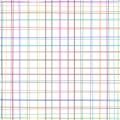 Colorful crosshatch, scribble sketch lines. Random multicolor grid, mesh. Intersect stripes. Asymmetric pattern of irregular, Royalty Free Stock Photo