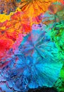 Colorful crystals macro Royalty Free Stock Photo