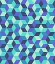 Colorful cubes background and seamless pattern Royalty Free Stock Photo