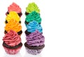 Colorful Cupcakes Royalty Free Stock Photo