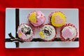 Colorful cupcakes Royalty Free Stock Photo