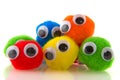 Colorful curious people Royalty Free Stock Photo