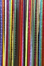 Colorful Curtain Carnival Ribbons Brazilian Door Royalty Free Stock Photo