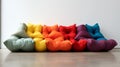 Colorful Cushions: A Neogeo-inspired Consumer Culture Critique