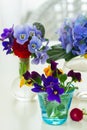 Colorful cut flowers Royalty Free Stock Photo