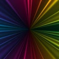 Colorful 3d background with abstract waves, lines. Bright color curves, swirl. Motion design. Colourful vector Royalty Free Stock Photo