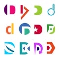 D logos high quality vector format