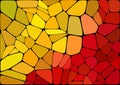 Colorful 2D mosaic abstract background - Illustration for web