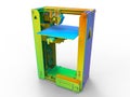 Colorful 3D printer