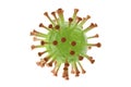3D Rendering picture of a Corona virus