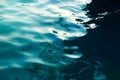 Colorful dark water wave and reflection, soft focus and blur Royalty Free Stock Photo