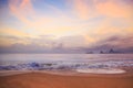 Colorful dawn over the sea. Royalty Free Stock Photo