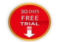 COLORFUL 30 DAYS FREE TRIAL ICON WEB BUTTON
